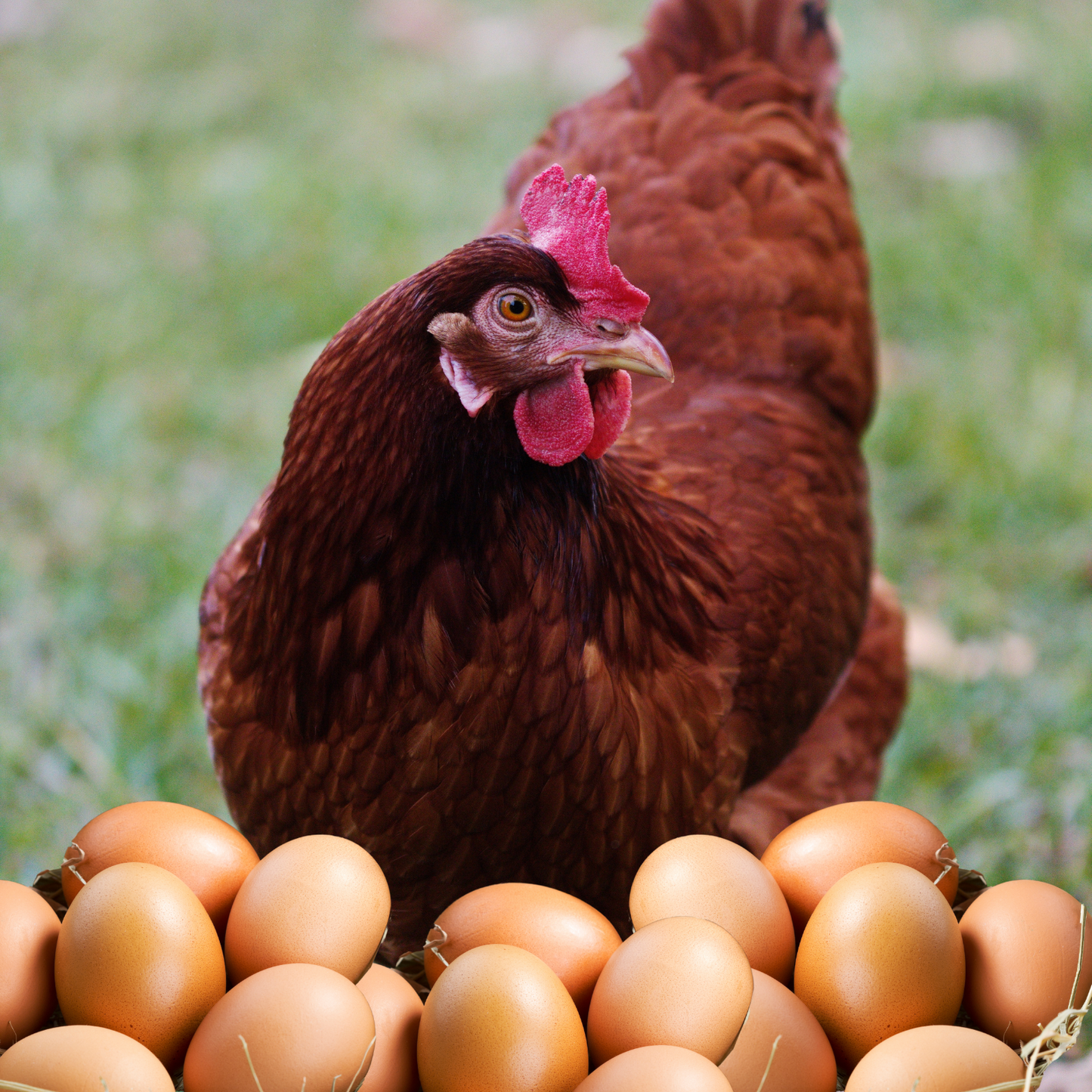 Rhode Island Red Fertile Hatching Eggs – Farm Fresh, Free Range, Fast Free Expedited Shipping | Greater Graze™